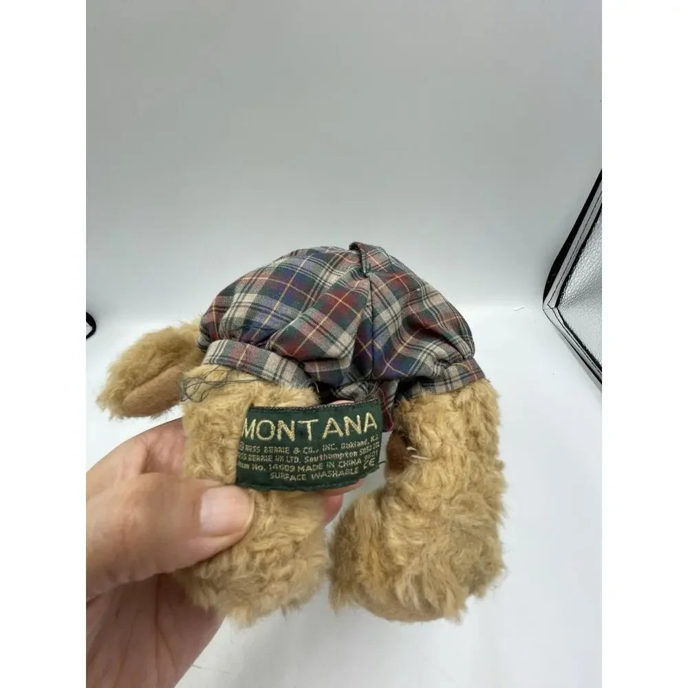 Vintage Montana Fishing Teddy Bear Friends From The Past 8